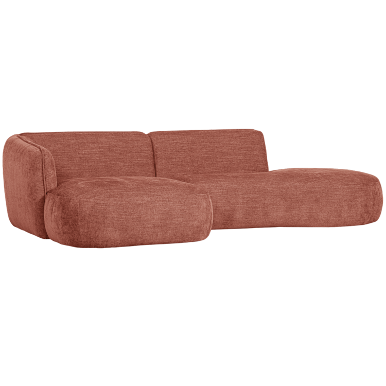 WOOOD. Woood | Polly chaise longue links roze