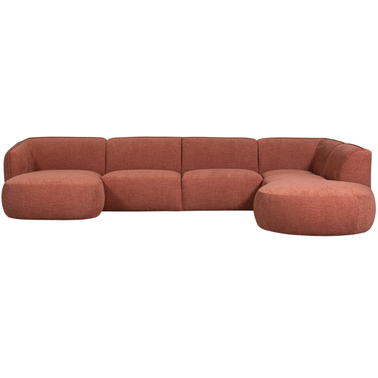 WOOOD. Woood | polly bank u-vorm rechts roze