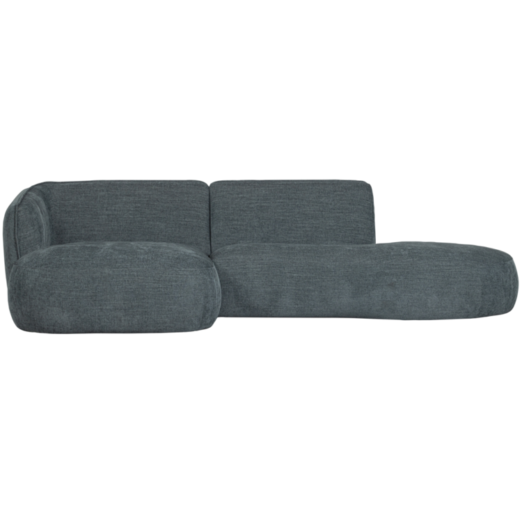 WOOOD. Woood | Polly chaise longue links blauw/groen