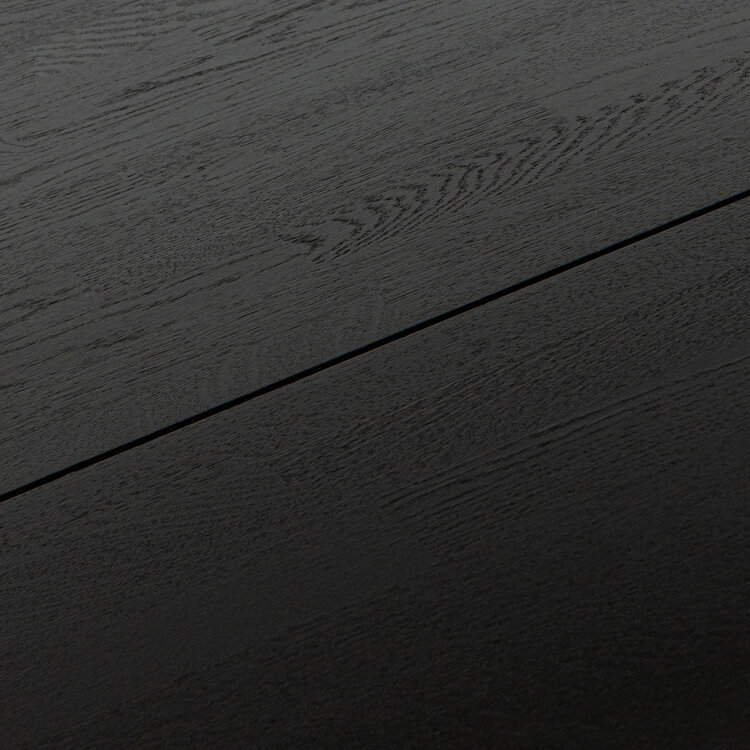 WOOOD. Woood | Eettafel Rhonda zwart Ø129cm