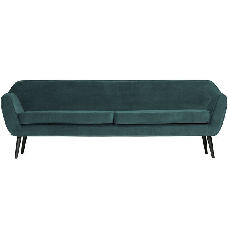 WOOOD Woood | Rocco xl sofa 230 cm fluweel teal