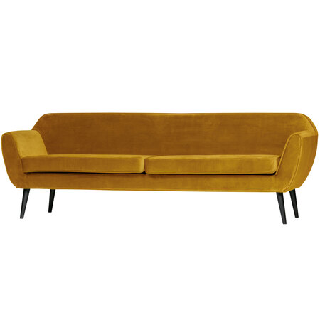 WOOOD1 Woood | Rocco xl sofa 230 cm fluweel oker