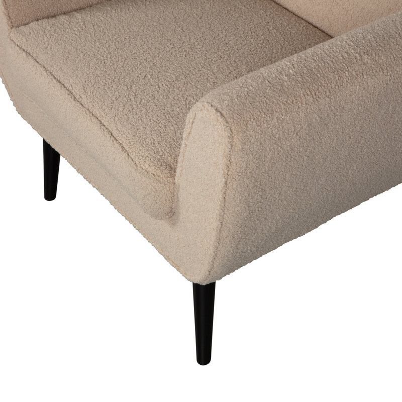 WOOOD Woood | Rocco fauteuil teddy sand