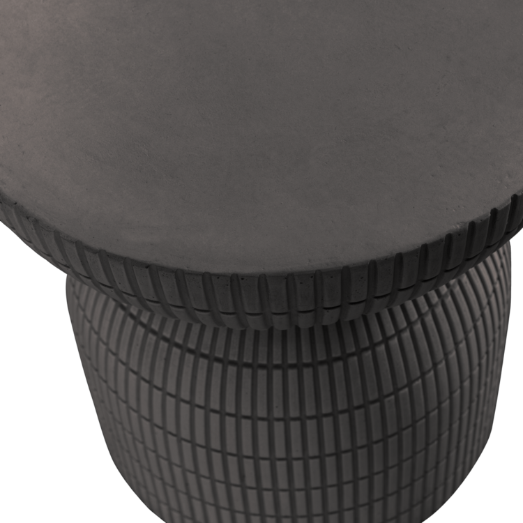 WOOOD. Woood | Bijzettafel Samson fiber clay coffee 44xØ37cm