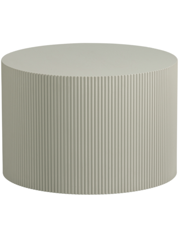 WOOOD. Woood | Bijzettafel Sanne rond antique beige