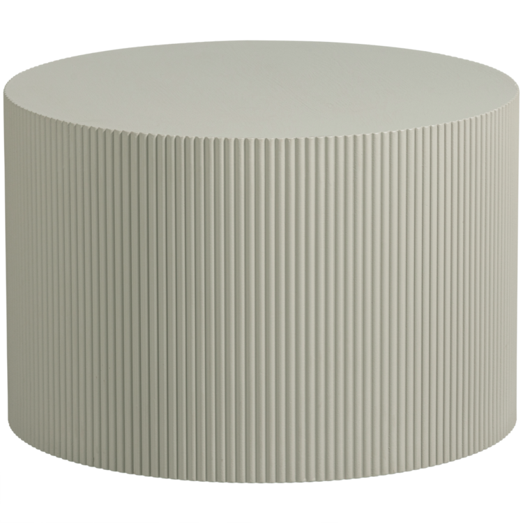 WOOOD. Woood | Bijzettafel Sanne rond antique beige