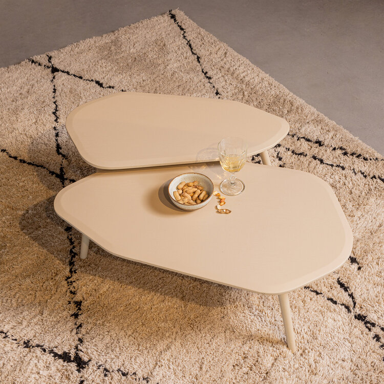 WOOOD. Woood | Bijzettafels Davina dust set van 2