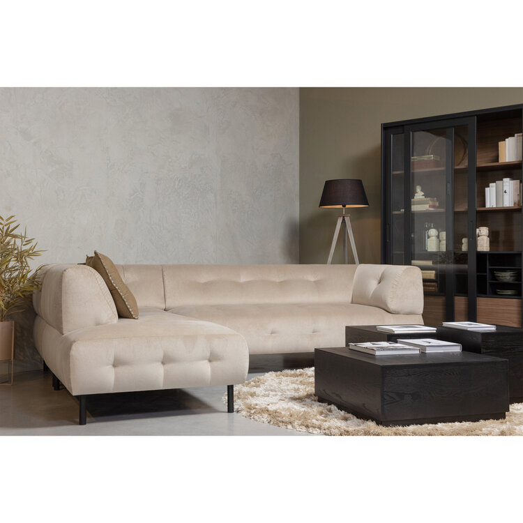 WOOOD. Woood | Set van 3 pim bijzettafels hout zwart