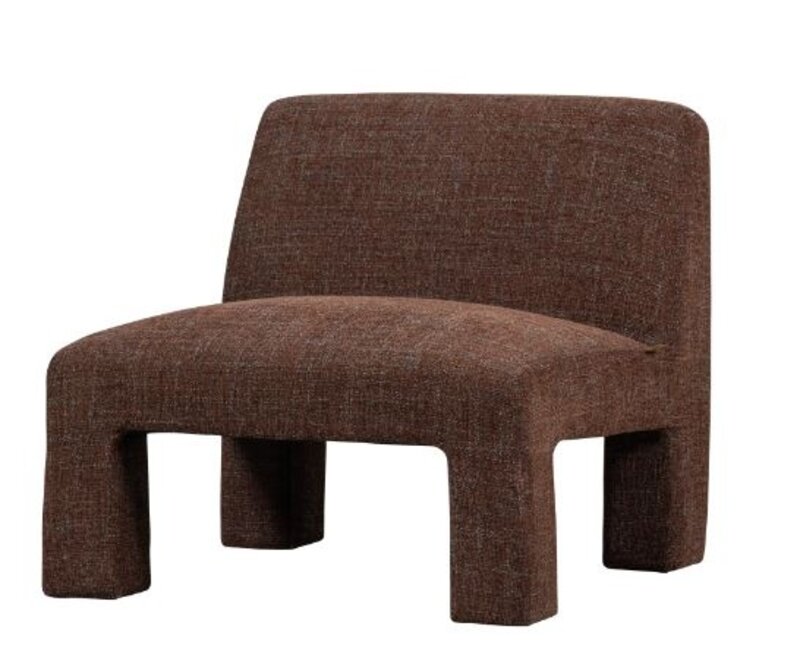 WOOOD1 Woood | Lavid fauteuil chestnut