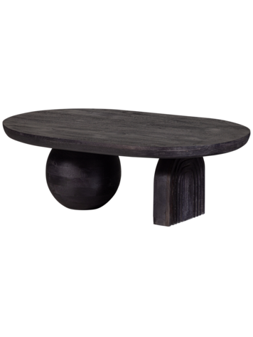 WOOOD. Woood | Steppe salontafel mango hout zwart