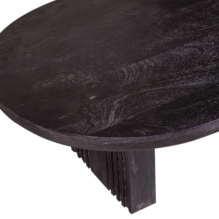 WOOOD. Woood | Steppe salontafel mango hout zwart