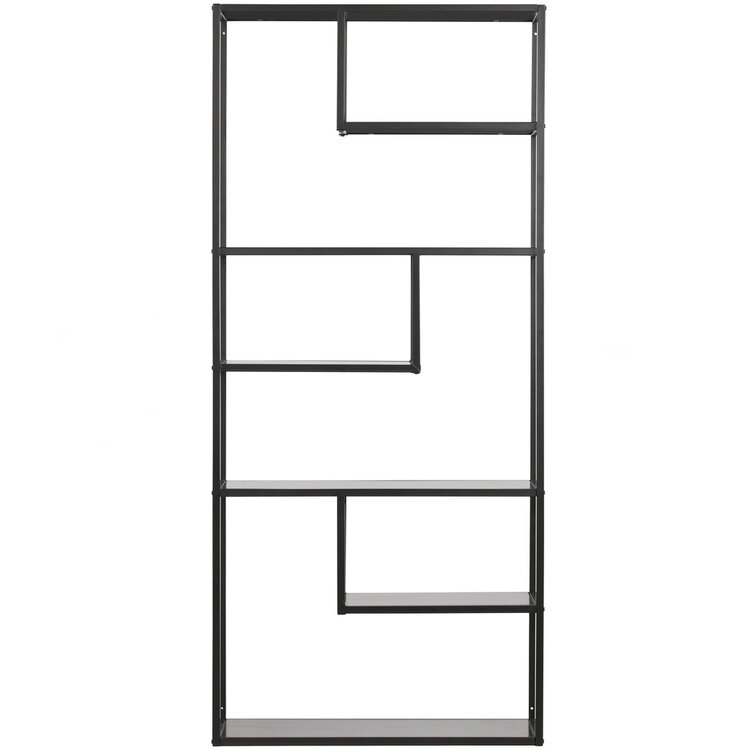 WOOOD. Woood | Teun vakkenkast zwart 85 cm