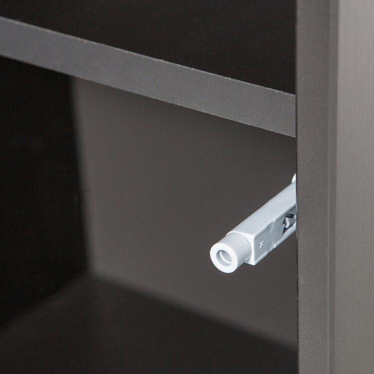 WOOOD. Woood | Teun opbergkast grenen diep zwart