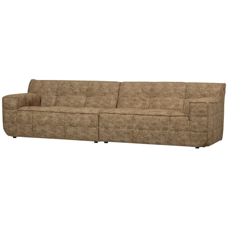 WOOOD. Woood | Timor 4-zits bank caramel melange