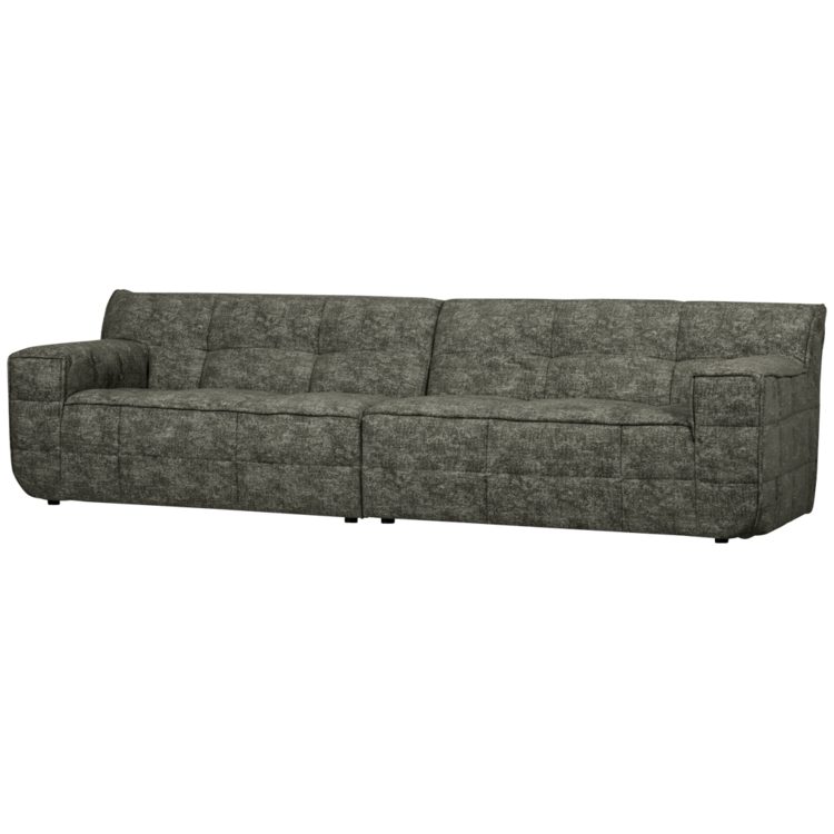 WOOOD. Woood | Timor 4-zits bank warm groen melange