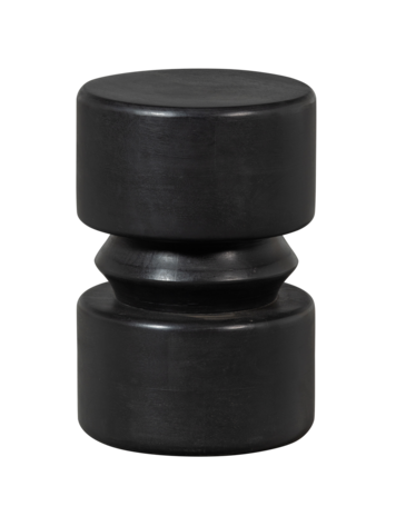 WOOOD. Woood | Tuve bijzettafel hout bruin/zwart