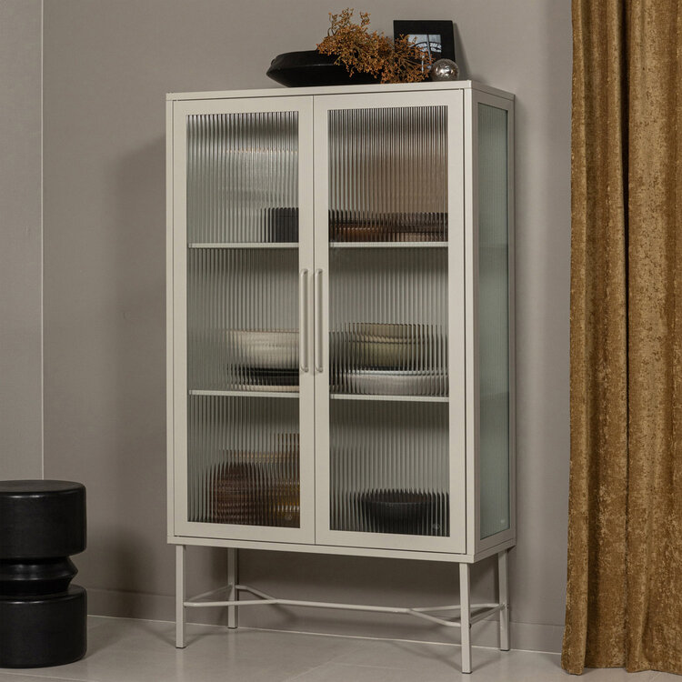 WOOOD. Woood | Tuve bijzettafel hout bruin/zwart