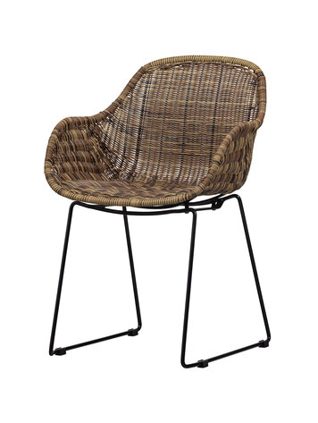 WOOOD. Woood | Stoel Willow naturel per 2 stuks