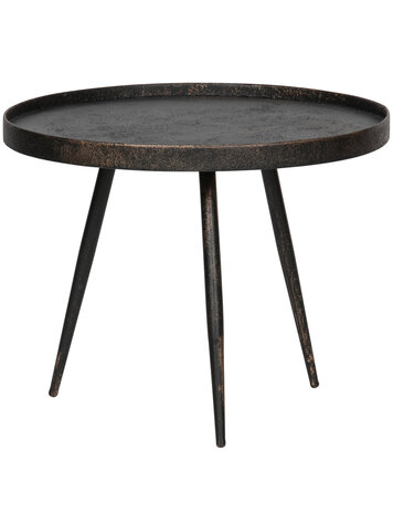 WOOOD BePureHome | Bijzettafel L Bounds antique goud 44xØ58cm