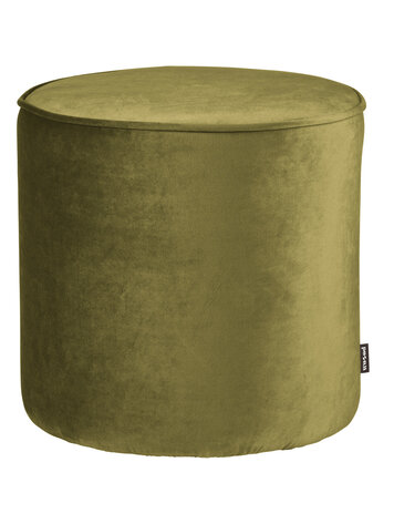 WOOOD. Woood | Poef Sara hoog army 46xØ46cm