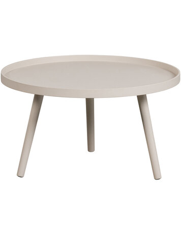 WOOOD Woood | Bijzettafel Mesa L antique beige 60cm