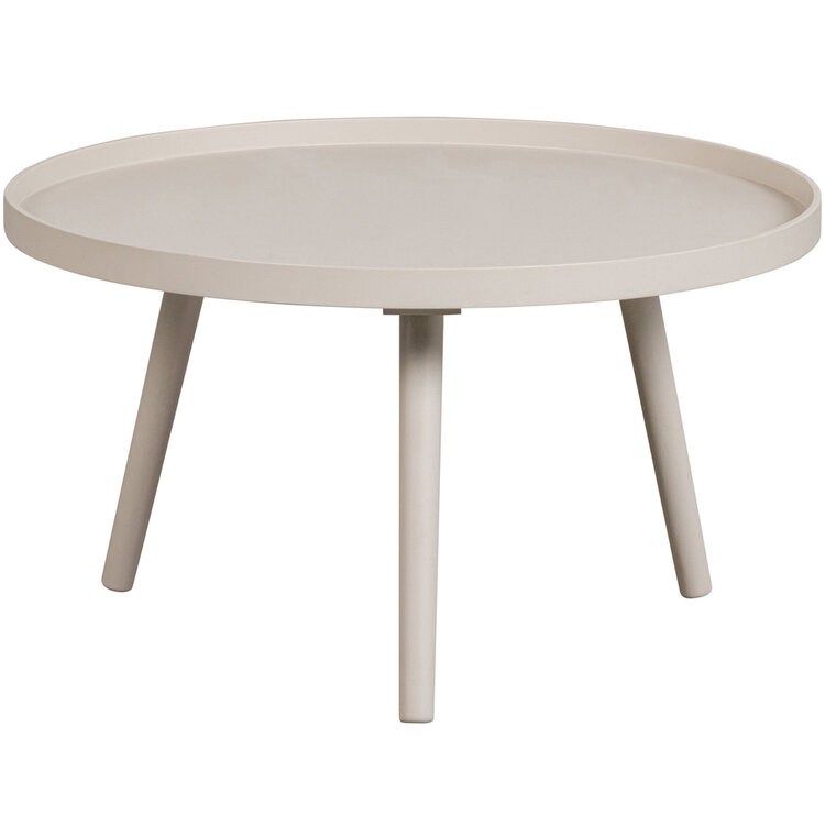 WOOOD Woood | Bijzettafel Mesa L antique beige 60cm