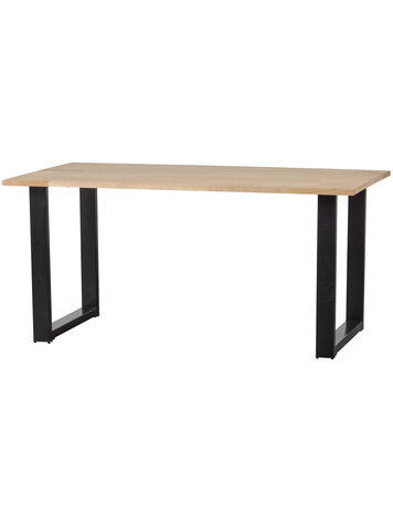 WOOOD. Woood | Combi-Tablo eiken 160x90cm U-poot