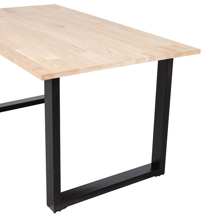 WOOOD. Woood | Combi-Tablo eiken 160x90cm U-poot