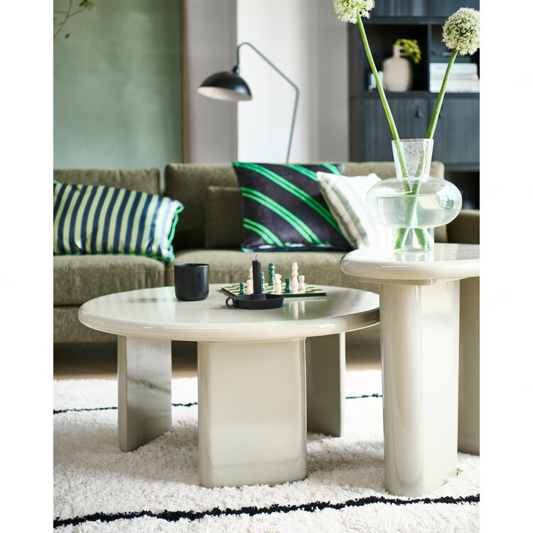 vtwonen vtwonen | Bijzettafel Beach small mango hout clay