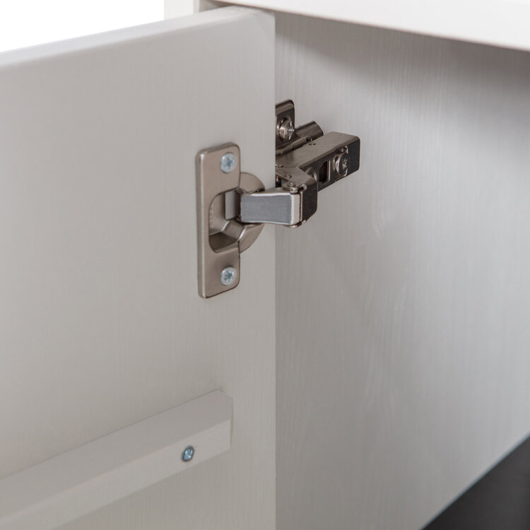 vtwonen vtwonen | Vitrinekast basic 2-drs grenen mist