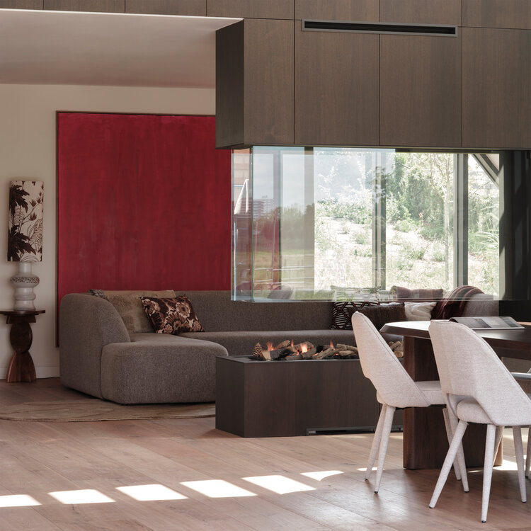 vtwonen vtwonen | Eetkamertafel Ellips mango hout walnoot 90x240cm