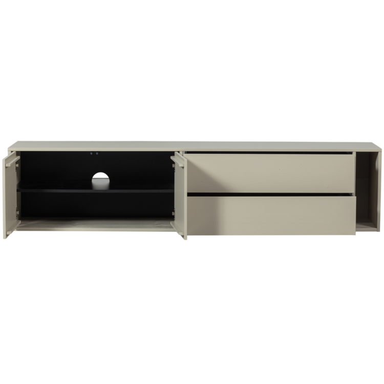 vtwonen vtwonen | TV meubel Settle Down grenen dust 200cm