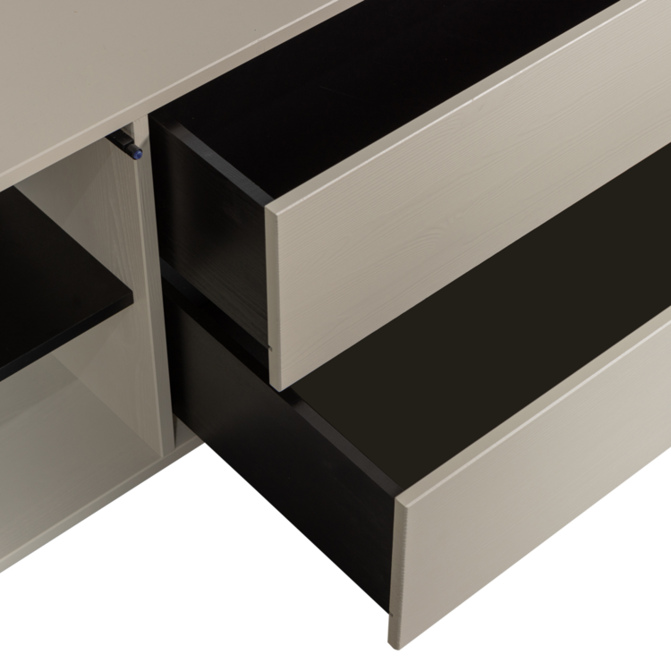 vtwonen vtwonen | TV meubel Settle Down grenen dust 200cm