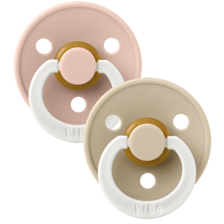 Bibs Bibs | Speen round set2 GLOW blush vanilla