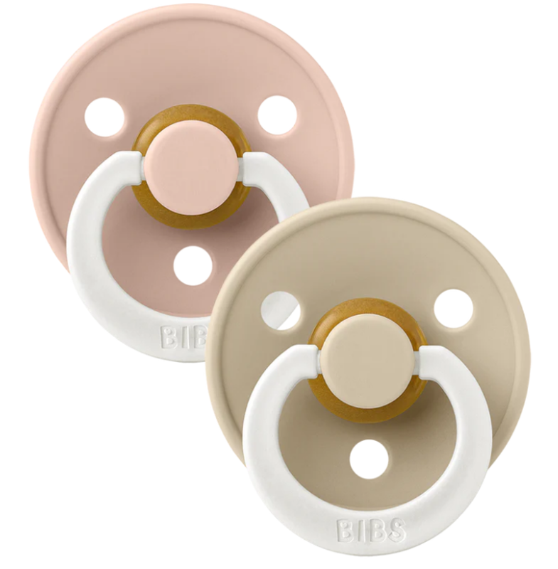 Bibs Bibs | Speen round set2 GLOW blush vanilla