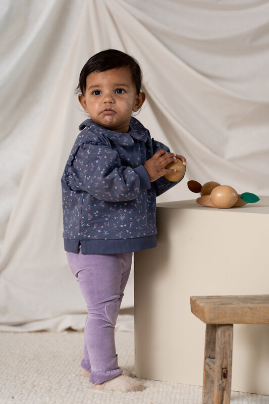 House of Jamie House of Jamie | Sweater baby stardust golden floral