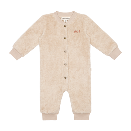 House of Jamie House of Jamie | Jumpsuit baby plush oatmeal