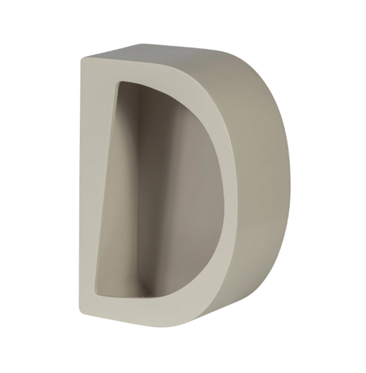 WOOOD. Woood | Wanddeco Noam halfrond dust 15x35x24cm