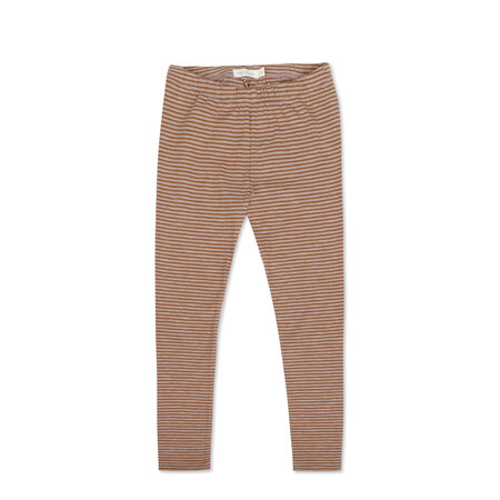 Phil&Phae Phil&Phae | Legging baby strepen sepia brown