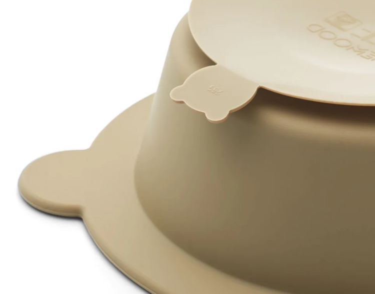 Liewood Liewood | Siliconen kommetjes peony 2st sandy oat