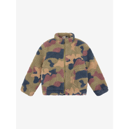 Daily7 Daily7 | Bomber jacket teddy army green