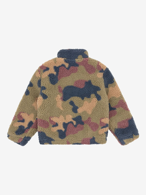 Daily7 Daily7 | Bomber jacket teddy army green