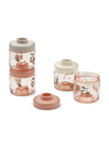 Liewood Liewood | Baby food boxes 4pack peach