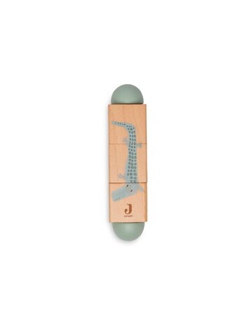 Jollein Jollein | Houten draaipuzzel jungle jambo