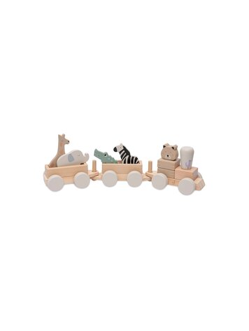 Jollein Jollein | Houten speelgoedtrein jungle jambo