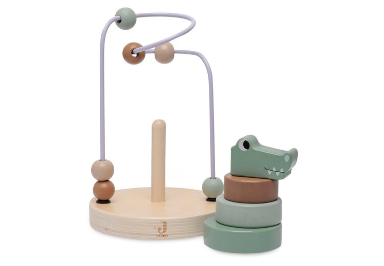 Jollein Jollein | Houten spiraal croco