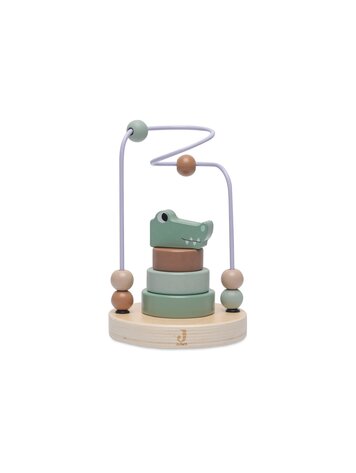 Jollein Jollein | Houten spiraal croco