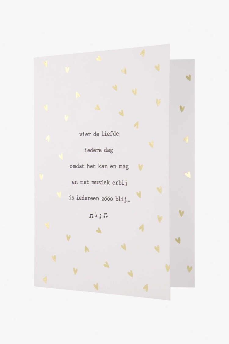 Zusss Zusss | Wenskaart muziek vier de liefde
