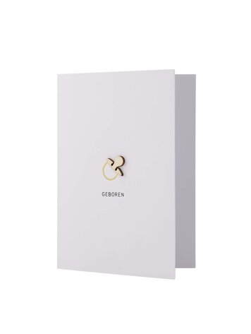 Zusss Zusss | Wenskaart houten broche speen wit