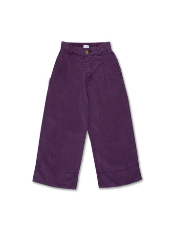 Petit Blush Petit Blush | Wide leg broek plum